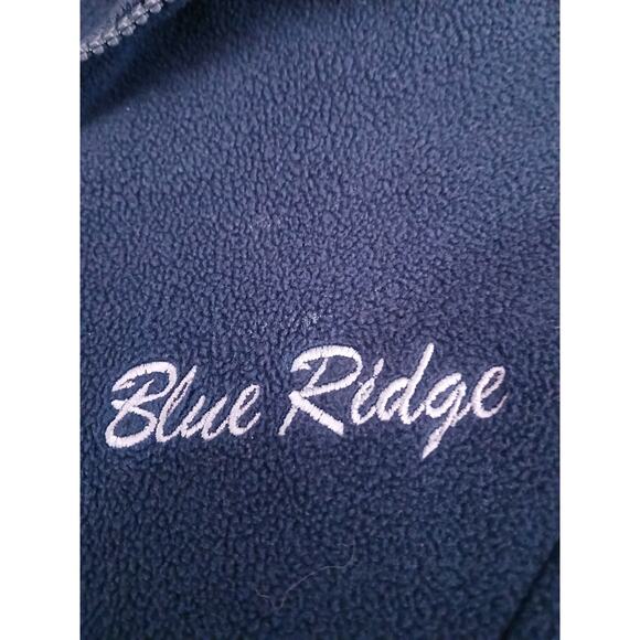 Weatherproof Fleece Blue Ridge Parkway Mountain Full Zip Outdoor Jacket Small - Picture 9 of 11